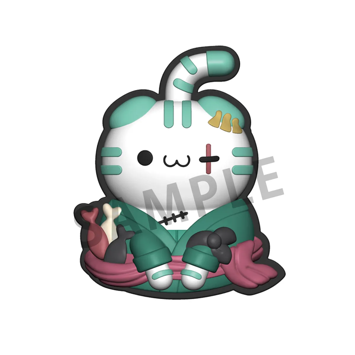 Nyan Piece Nyan! Rubber Clip Blind Box - Image 4