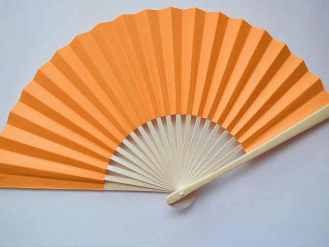 9" Premium Paper Folding Fan - Image 14