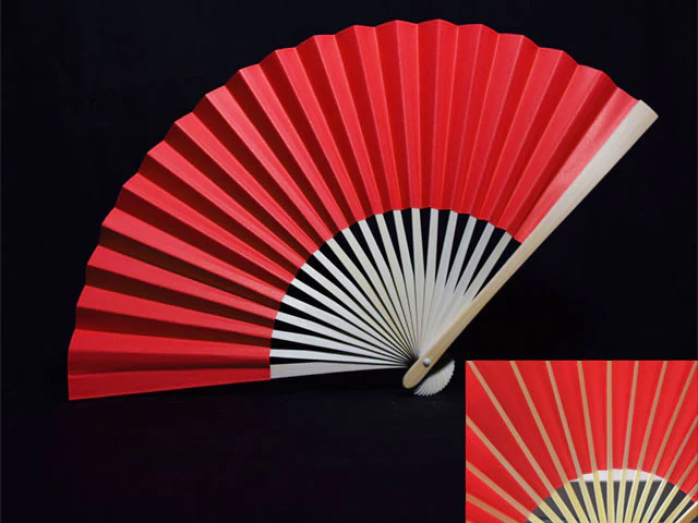 9" Premium Paper Folding Fan - Image 5