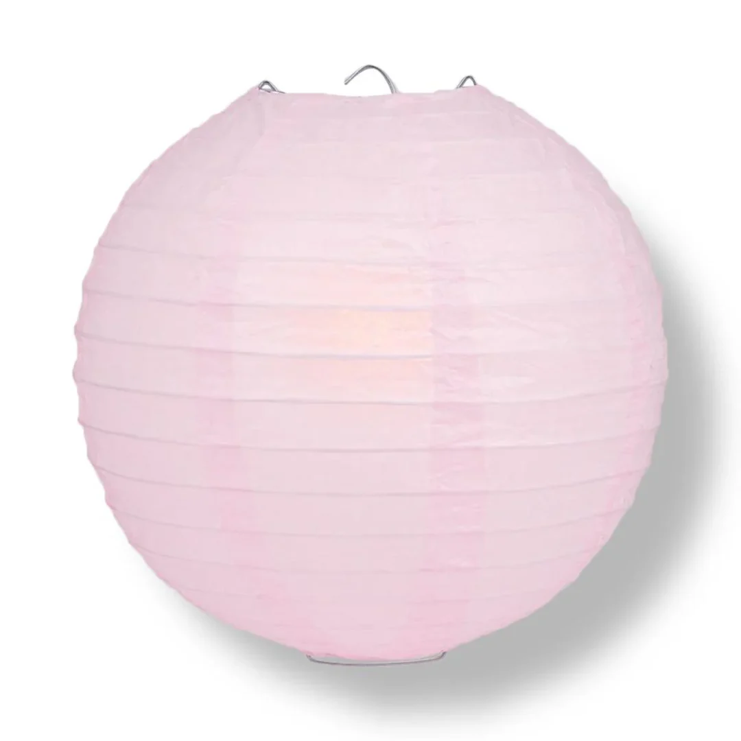 Wire Frame Spherical Paper Lantern (Color Group 3) - Image 6
