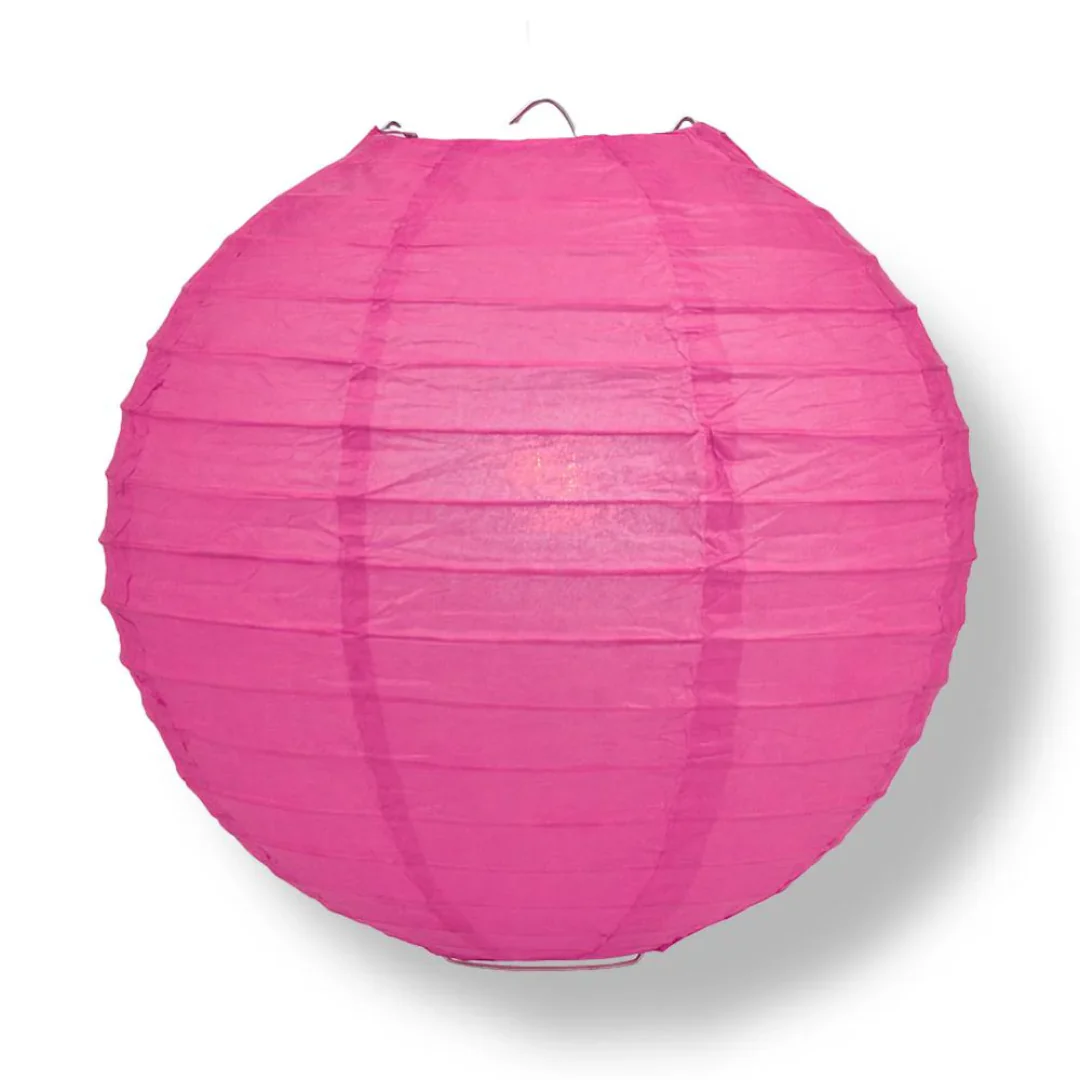 Wire Frame Spherical Paper Lantern (Color Group 3) - Image 8